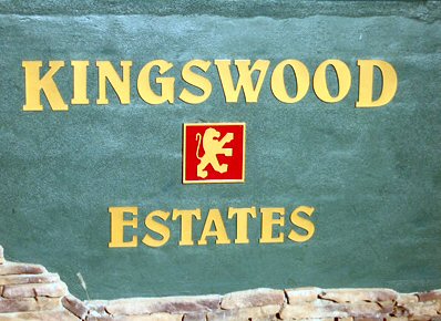 kingswood entry sign